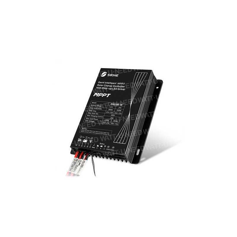 SRNE MPPT Gen4 DM200 solar charge controller