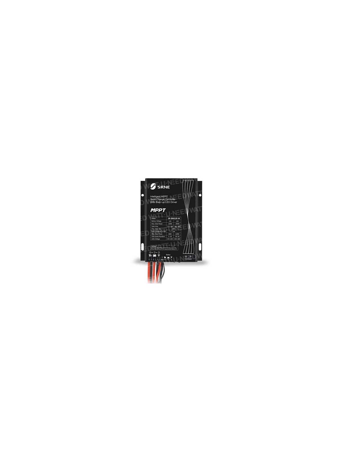 Solar charge controller SRNE MPPT Gen4 DM120