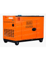 Soundproof generator 6kW / 7kVA dual voltage with ATS DG-7800SE-T