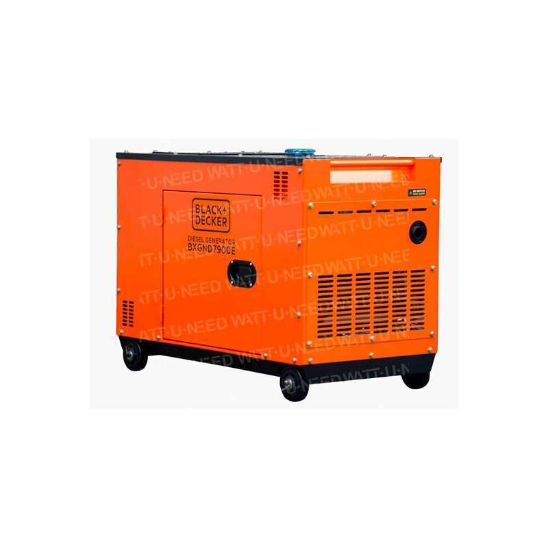 Soundproof generator 6kW / 7kVA dual voltage with ATS DG-7800SE-T