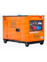 Soundproof generator 6kW / 7kVA dual voltage with ATS DG-7800SE-T