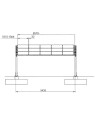 Double photovoltaic carport