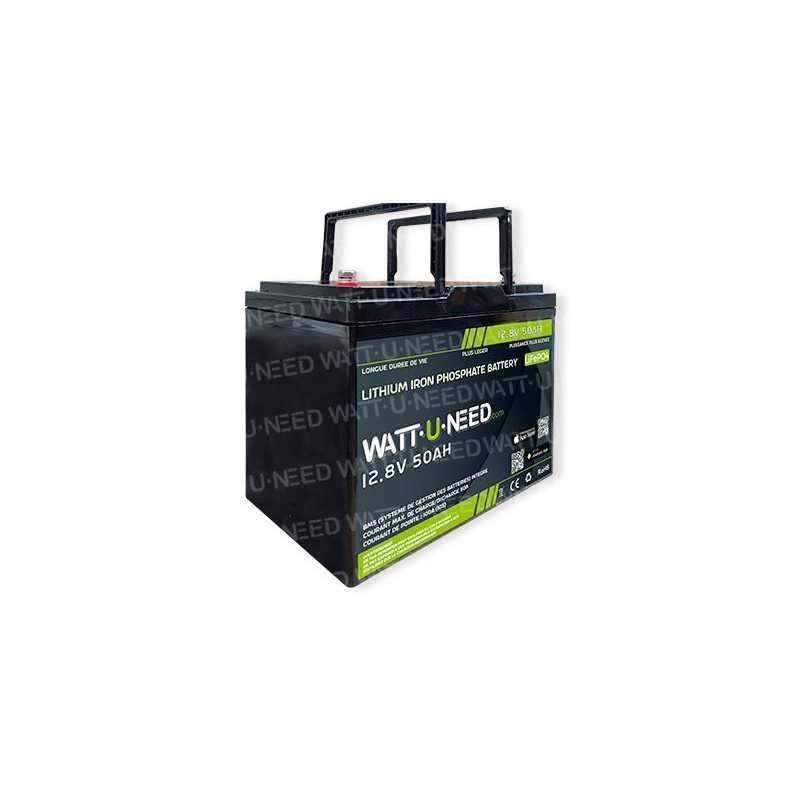 Batterie lithium Wattuneed 12.8V 50Ah 