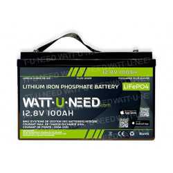 Batería de litio Wattuneed de 12,8 V y 100 Ah