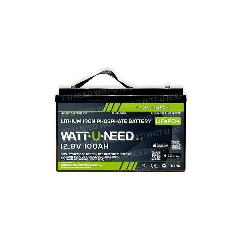 Wattuneed 12.8V 100Ah lithium battery