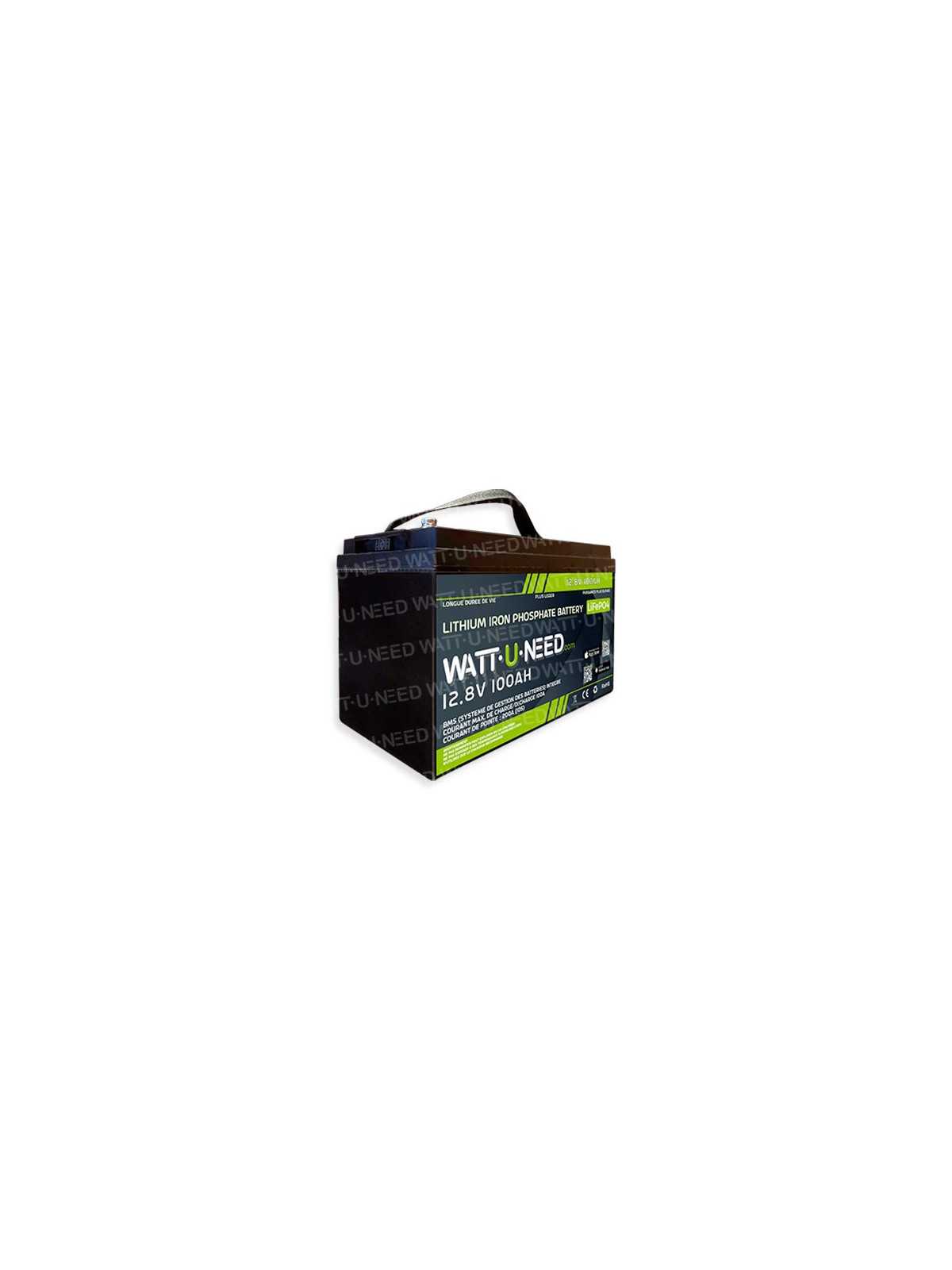 Batterie lithium Wattuneed 12.8V 100Ah