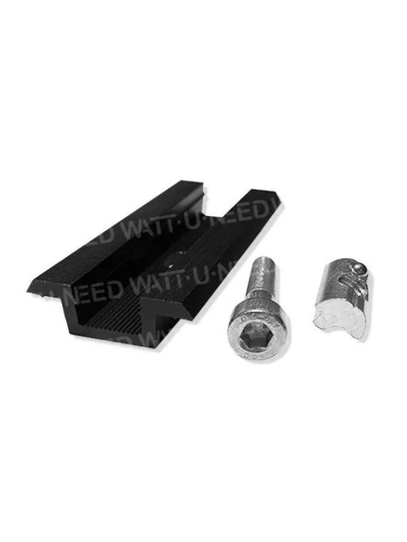 Middle clamp for solar panel: 30 mm to 50 mm