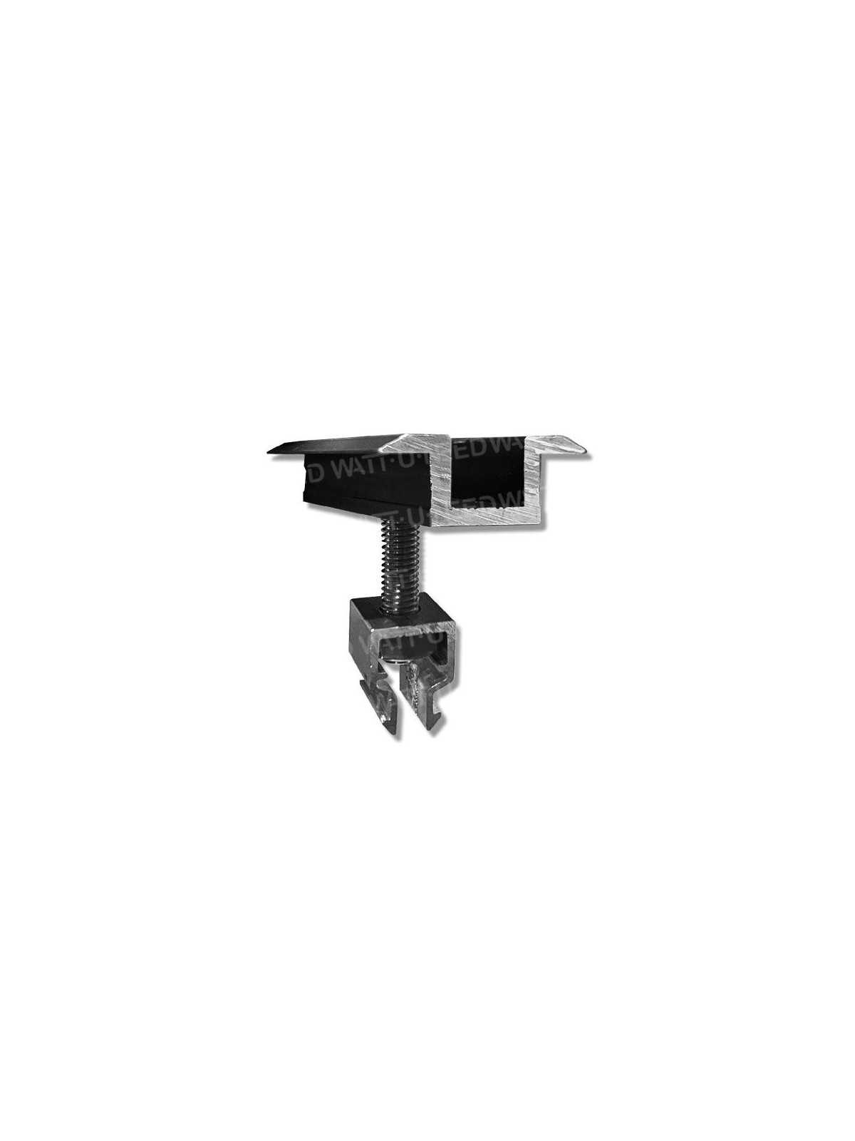 End fastening clamp - Black