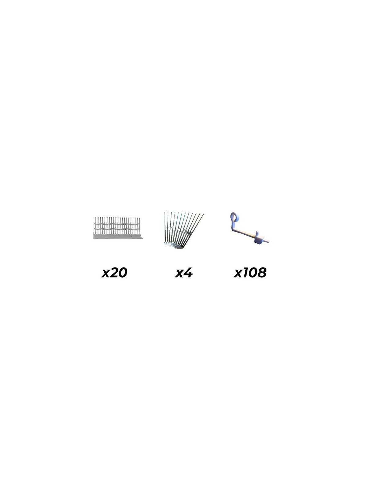 Integration system for photovoltaic panel GSE IN-ROOF SYSTEM