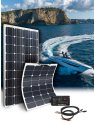 Solarset für Wohnmobile & Boote GRÖSSE S - 12V - konfigurierbar