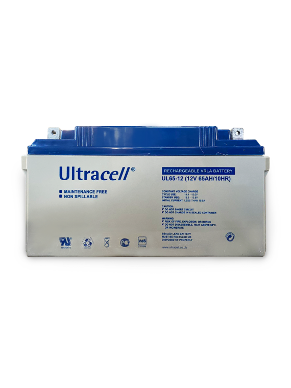 Baterías Ultracell 12V 65Ah GEL