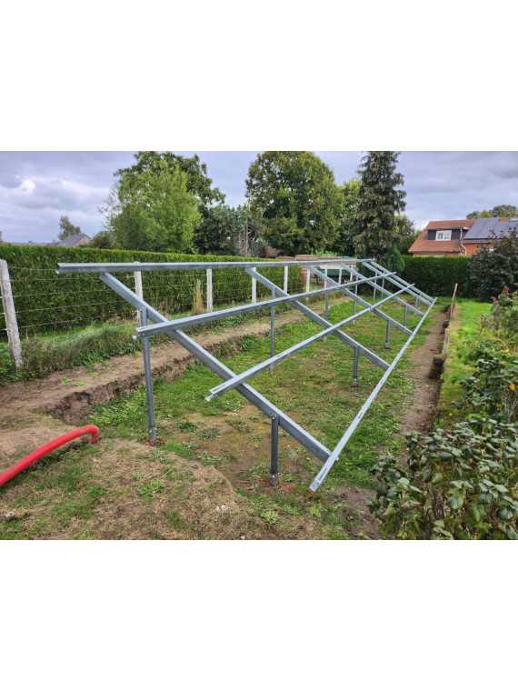 Vis de fondation pour structure sol - 865 mm