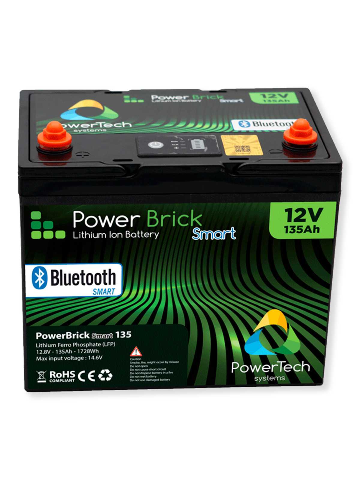 Batería de litio PowerBrick+ Smart BT 12V 135Ah PB+BT12/135