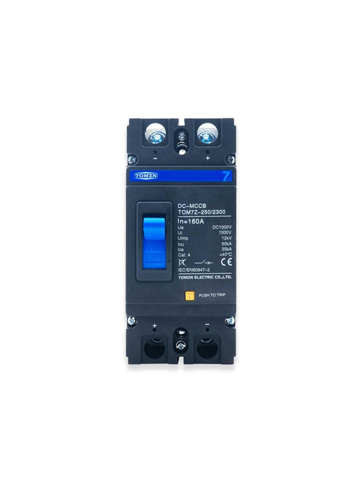 Circuit breaker 2P 250A DC1000V TOM7Z