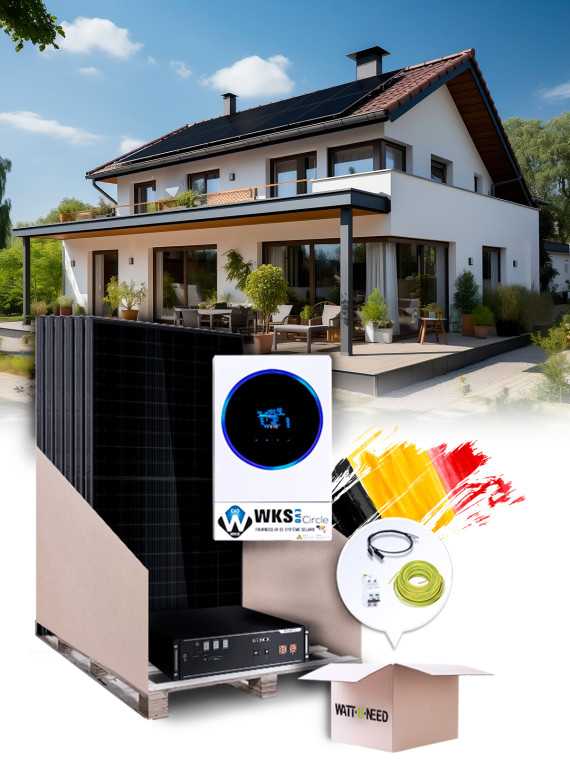 Kit autoconsommation 10 panneaux 5,6 kVa avec stockage et installation en Belgique