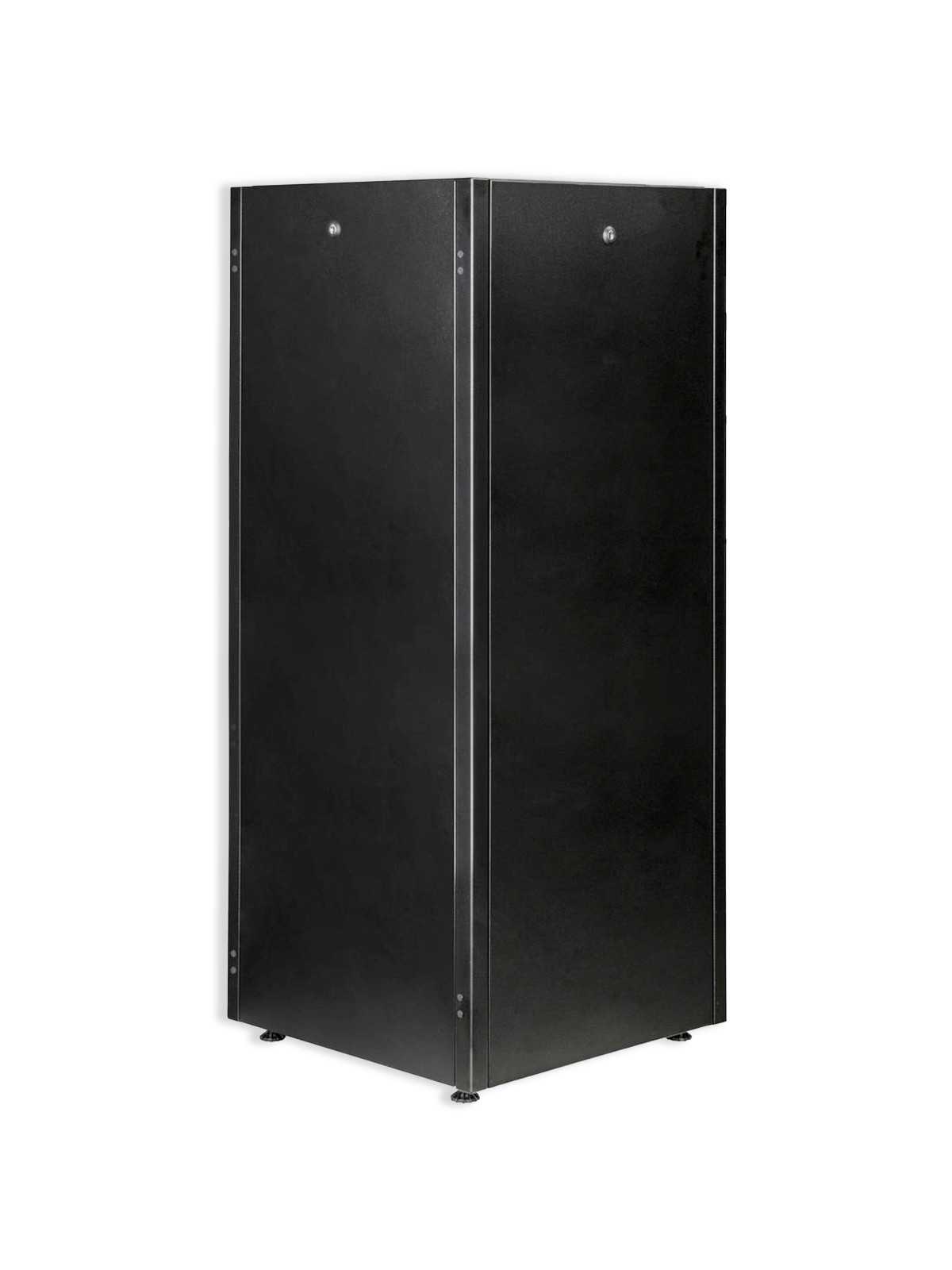 19'' 32U Rack-Schrank für Pylontech schwarze Tür und gehärtetes Glas