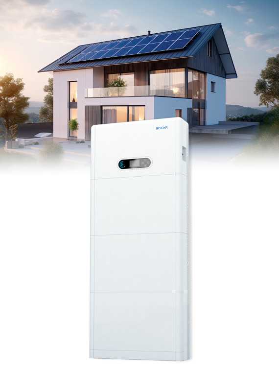 Sofar PowerAll ESI 4,6 kVa Hybrid-Wechselrichter mit BTS 5K Batterie