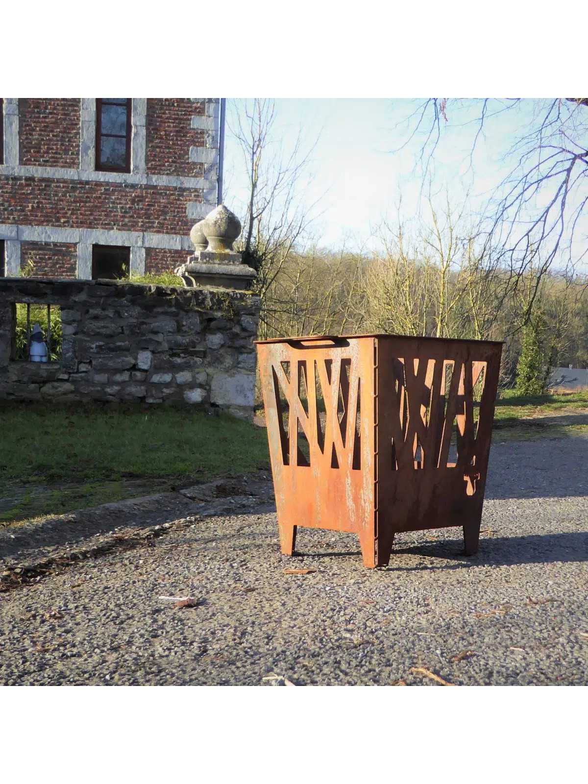 Corten brazier 1