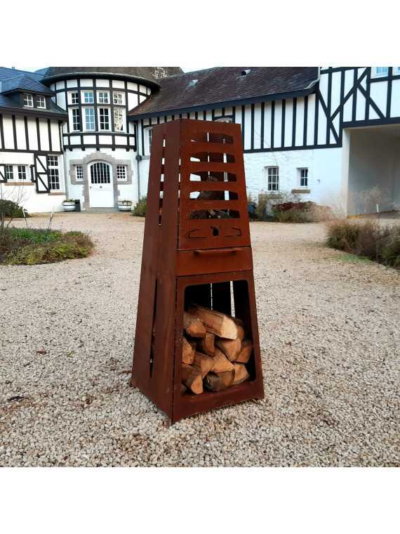 Corten 6 brazier