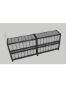 tubular rack for Pylontec US5000 or US 3000