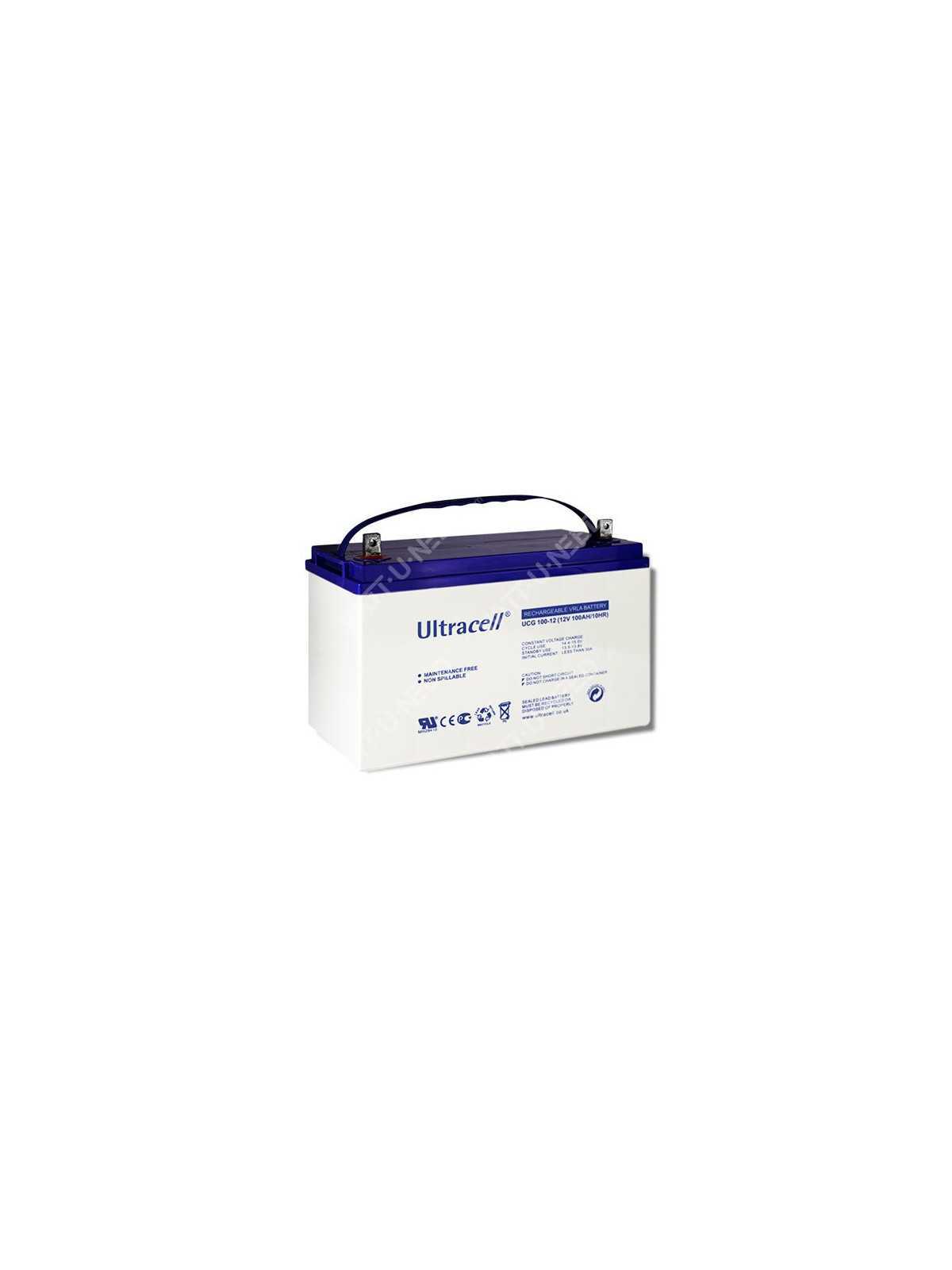 Batterie GEL Ultracell 12V 100Ah