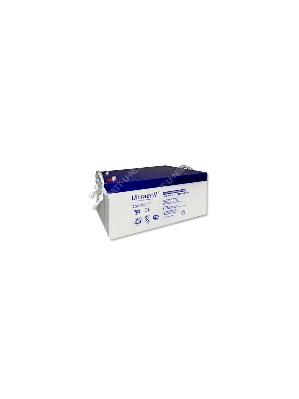 Batterie GEL Ultracell 12V 250Ah