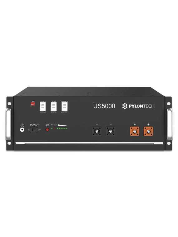 Pylontech US5000 Lithium Accu - 4.8kWh | Hoge prestaties, veiligheid