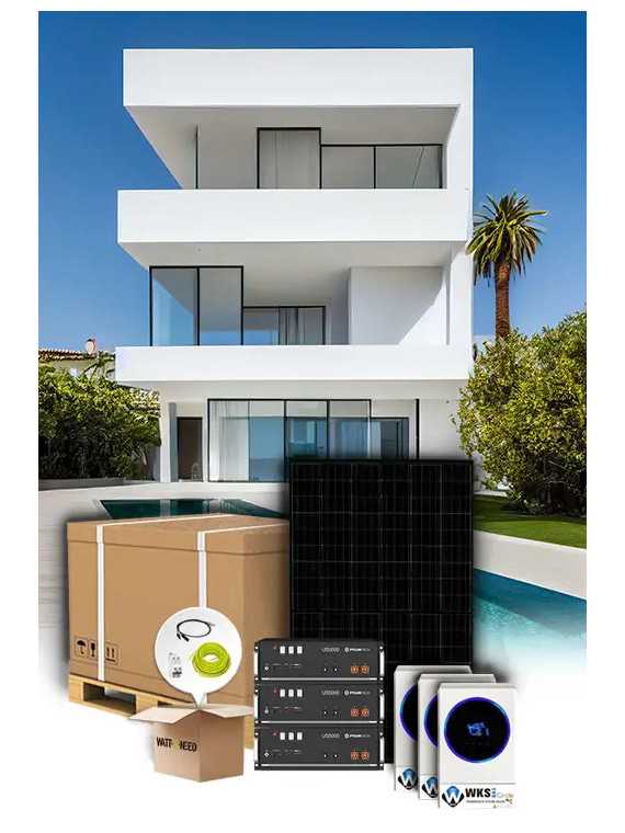 Kit photovoltaïque autonome classe 2.5 Stockage lithium