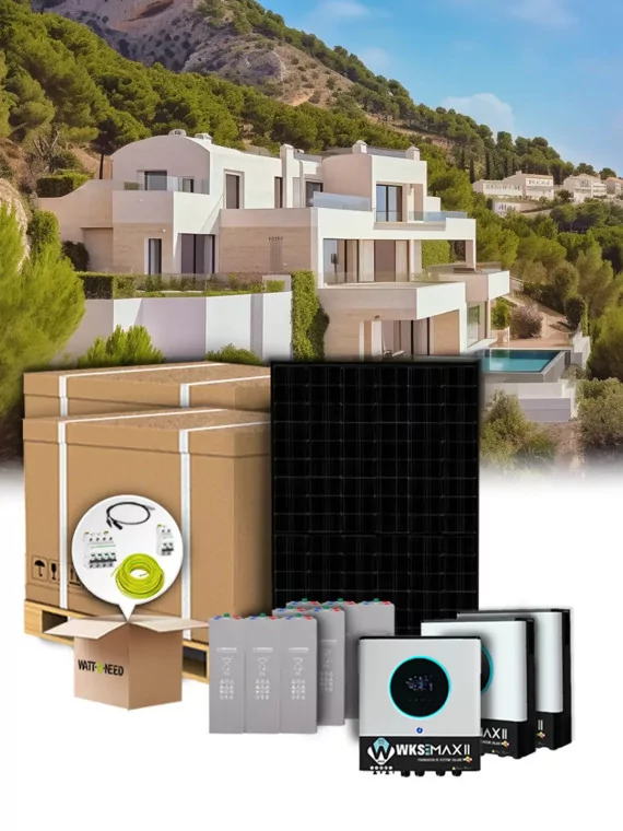 Stand-alone fotovoltaïsche kit klasse 4 OpslagOPzV