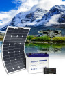 Solar kit 50Wp - 35Ah / 55Ah - 12V