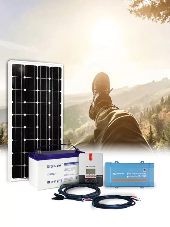 Kit solar de supervivencia 200Wp