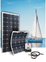 Kit solar autocaravana y barco TAMAÑO M - 12V - configurable