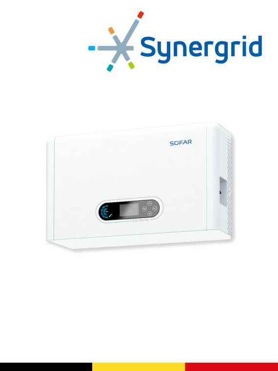 Single-phase hybrid inverter Sofar Solar ESI 5 kVA - ESI 5K-S1-A | Synergrid