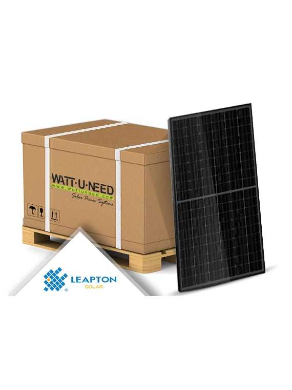 Leapton N-Type 500Wc TOPCon bifacial |Panneau solaire Haute intensité