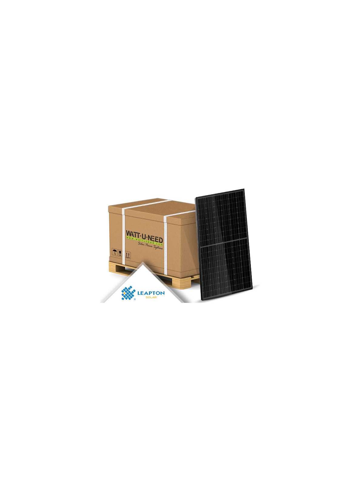 Leapton N-Type 500Wc TOPCon bifacial |High Intensity Solar Panel