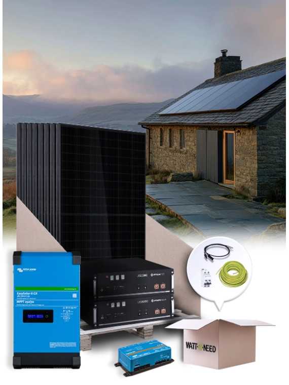 Kit fotovoltaico autónomo clase 1 Victron Kit fotovoltaico autónomo clase 1 Victron