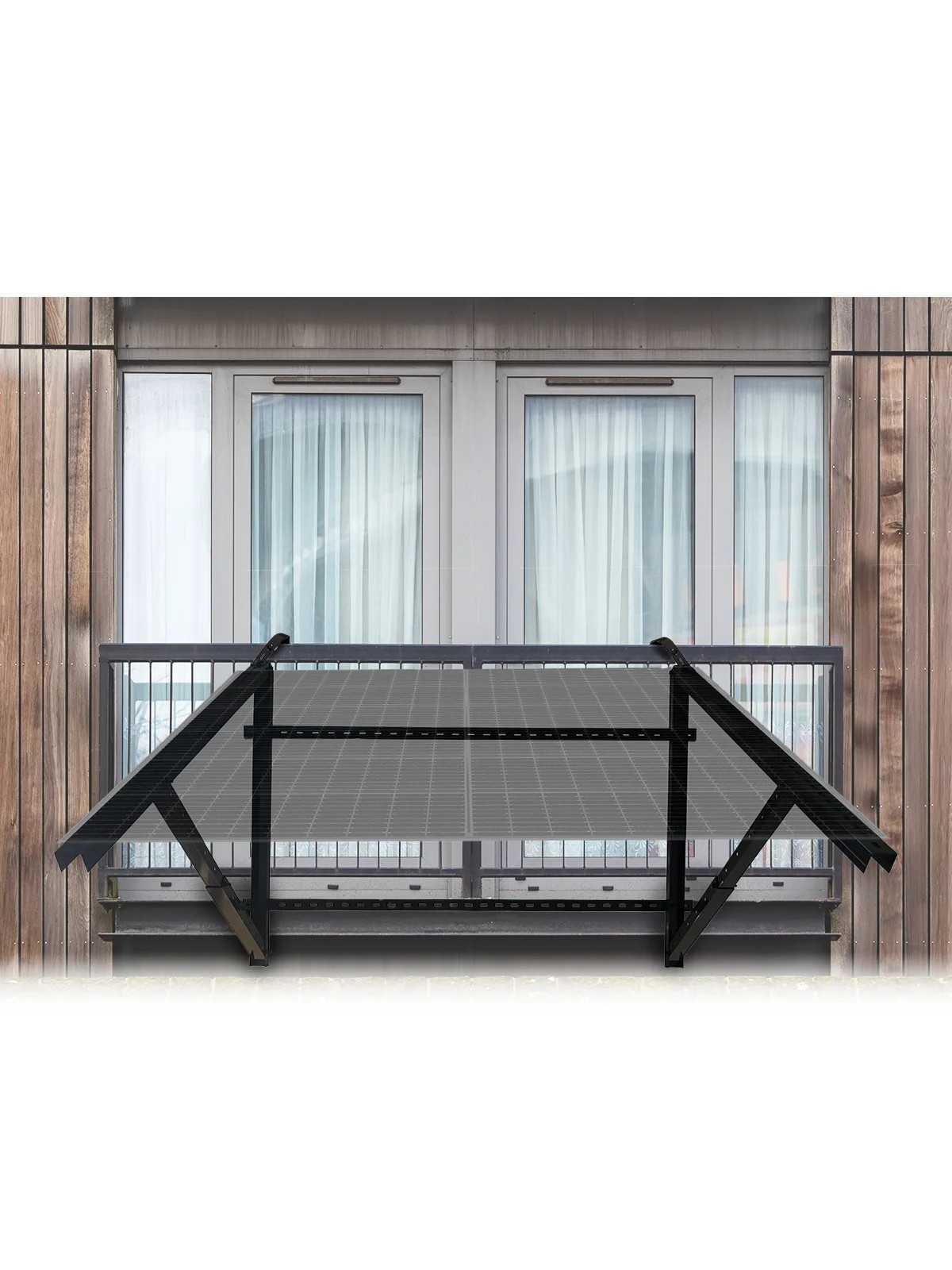 Kit de fijación para balcones en acción