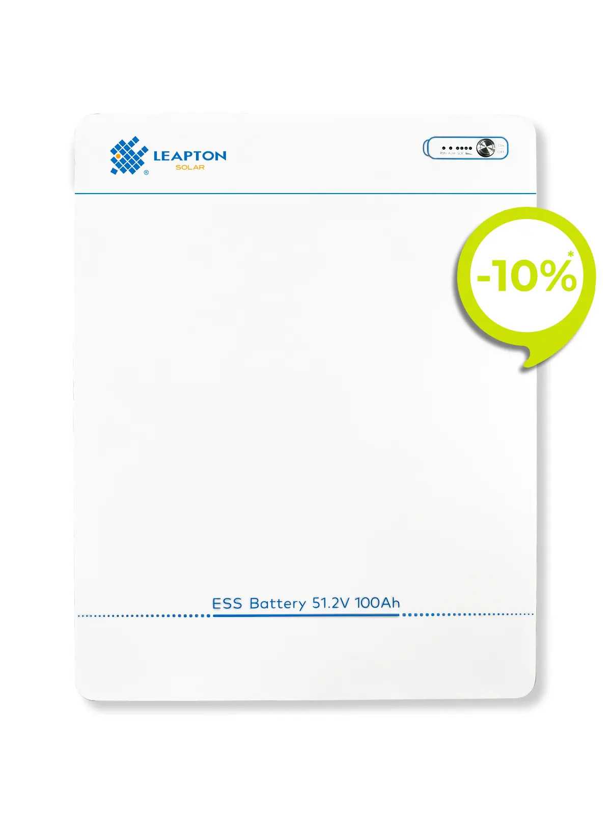 Inversor Deye de 5 kVA y batería de litio Leapton EL-A05 de 5,12 kWh