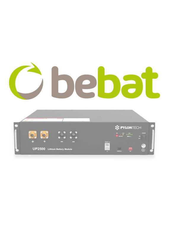 Cotisation environnementale Bebat Pylontech UP2500