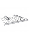 Sheet metal roof mounting kit