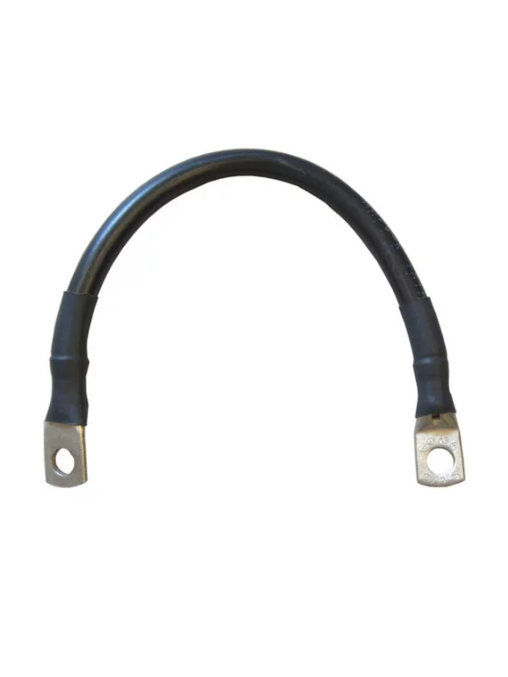 Cable flexible de 16 mm² con terminales de batería engarzados