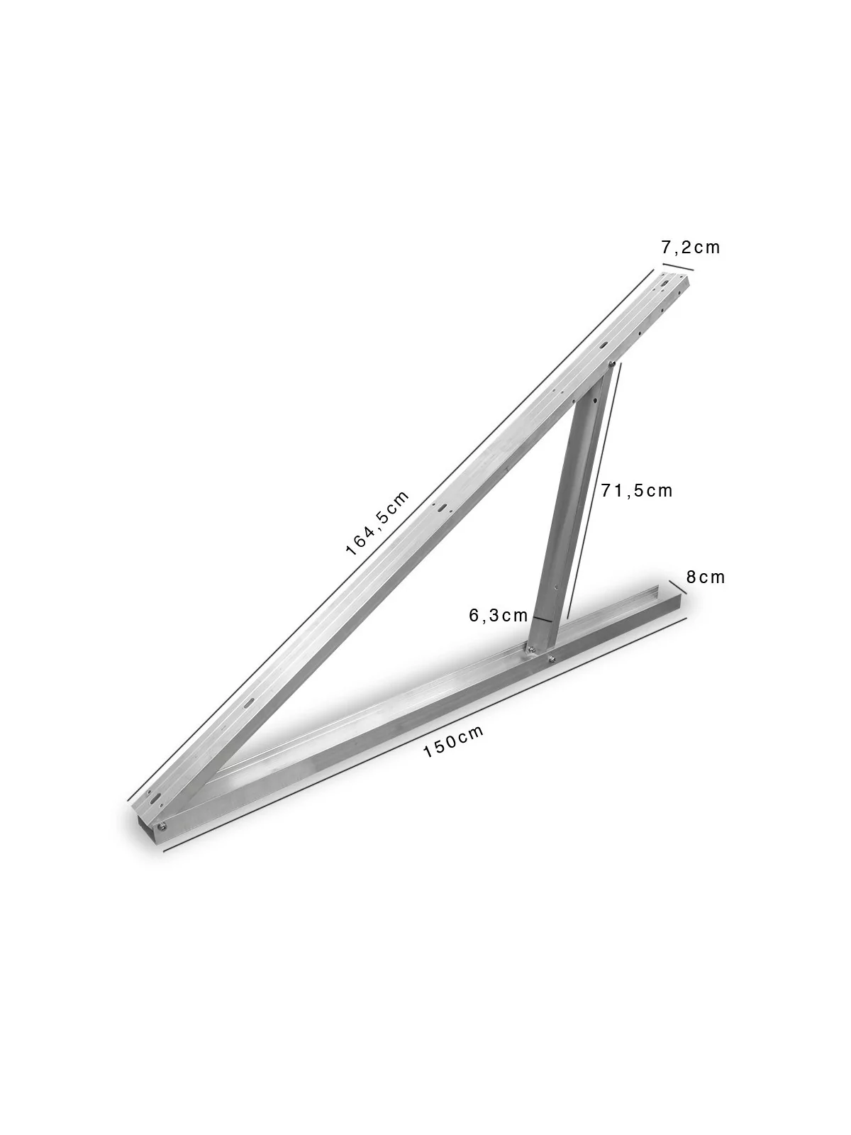 Floor-standing mounting kit