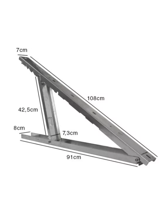 Floor-standing mounting kit