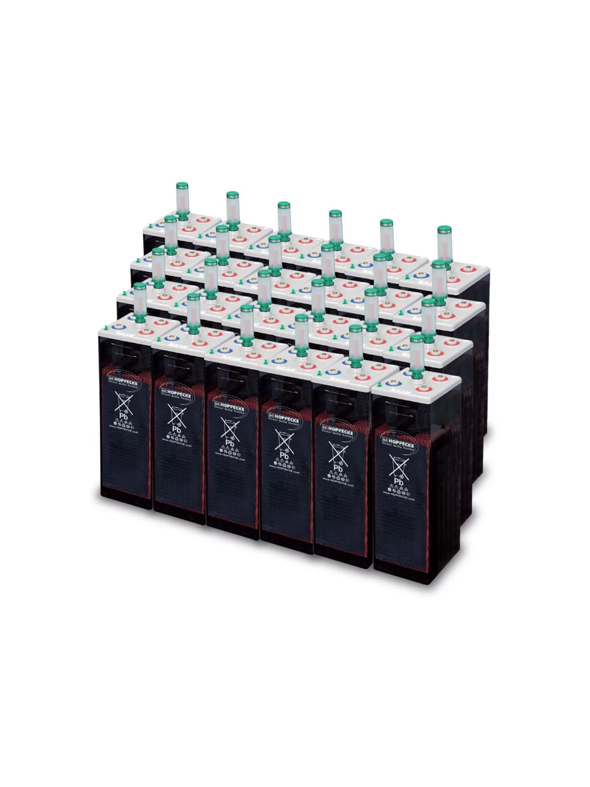 65-kWh-Park OPzS 48V-Batterie