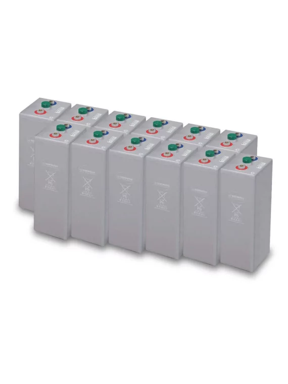 36 kWh OPzV 24V battery bank