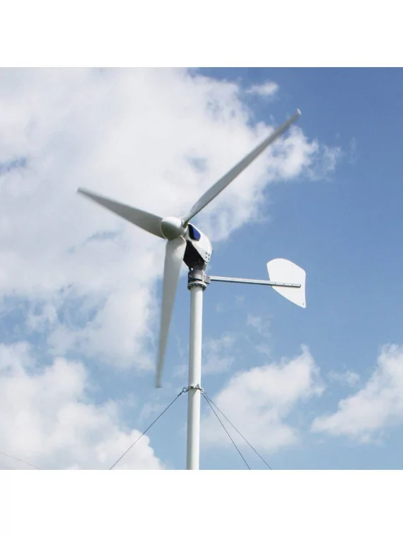 Wind turbine ANTARIS 3.5 kW connected to the grid