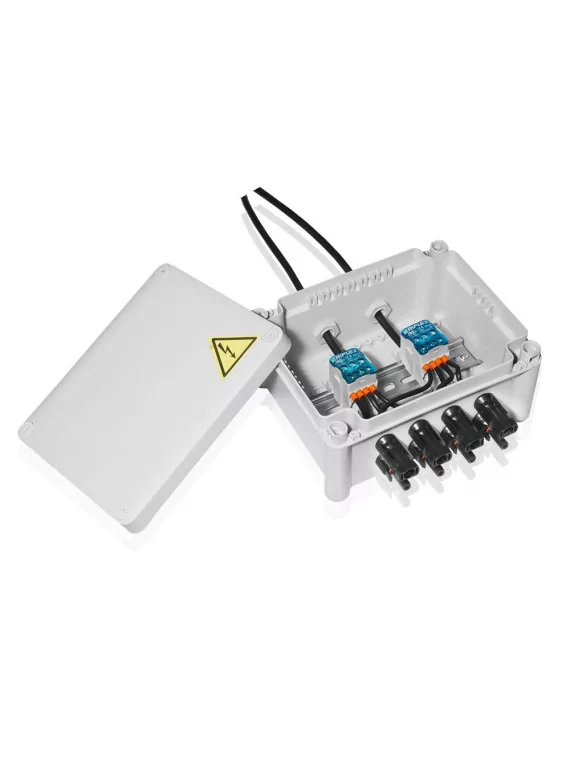 Photovoltaic junction box 4 entries