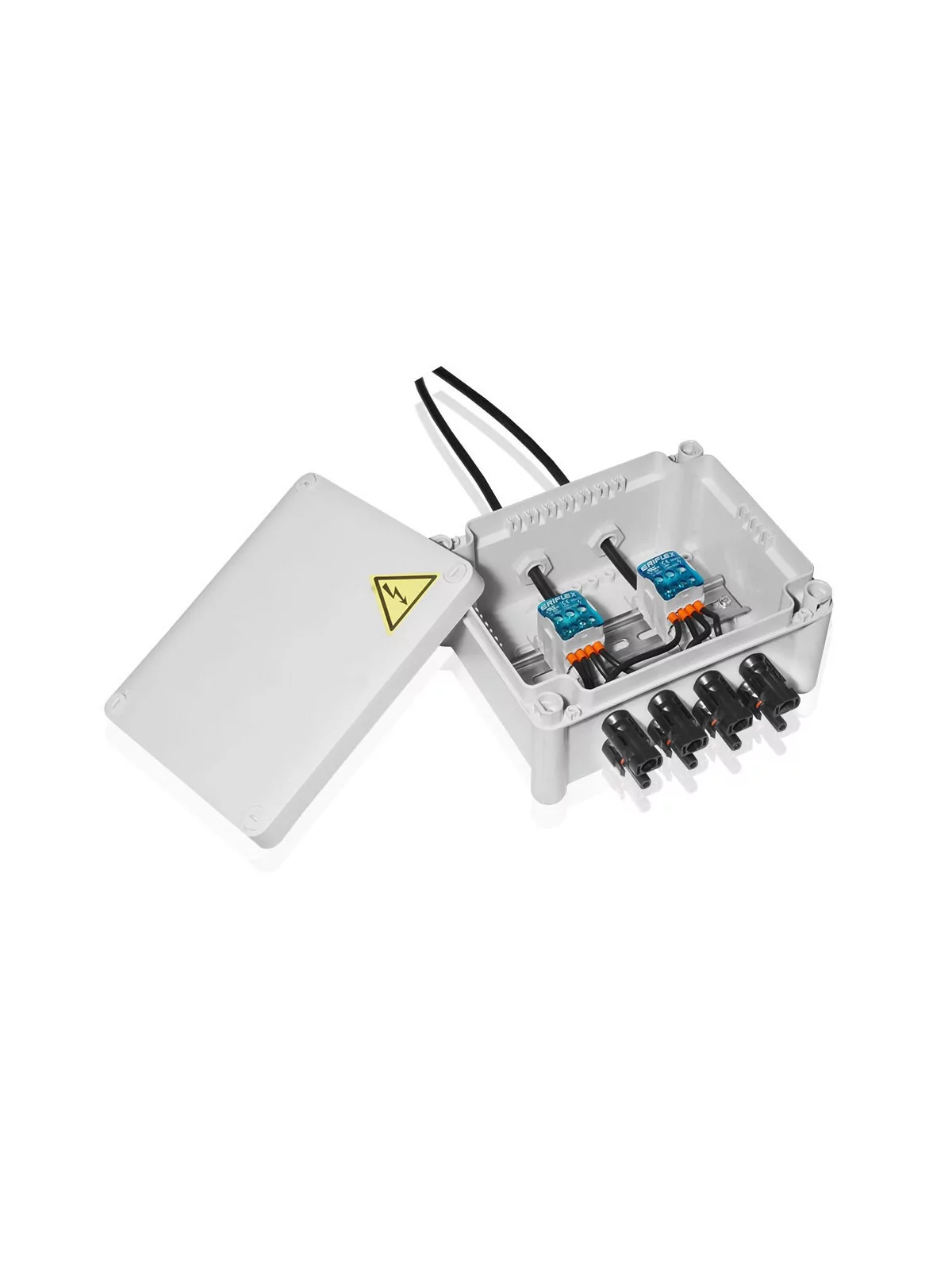 Photovoltaic junction box 4 entries