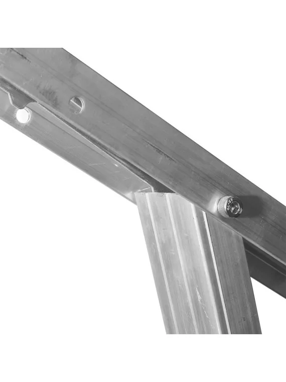 Aluminium adjustable photovoltaic panel support