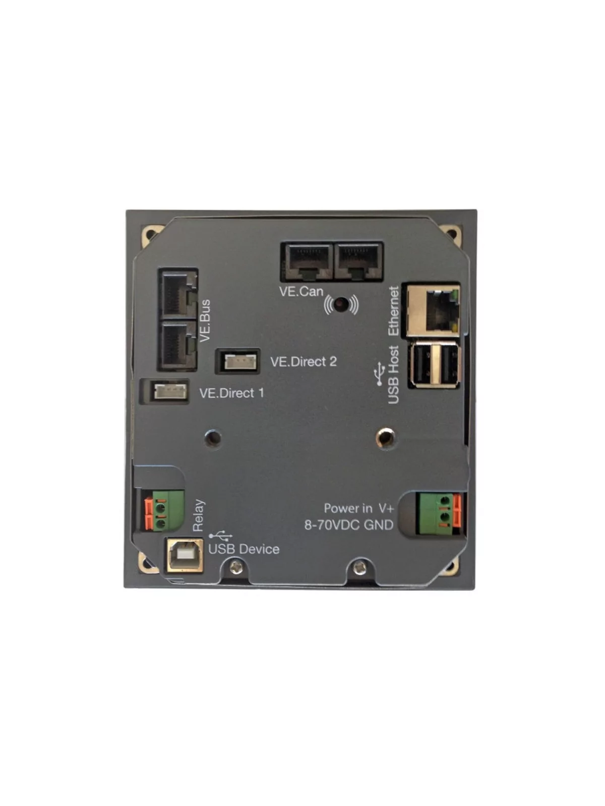 Victron color control GX: proporciona un control y supervisión intuitivos de todos los dispositivos conectados